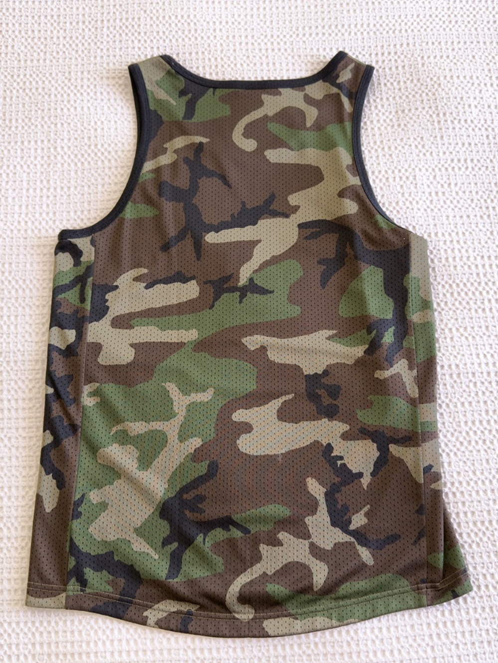 Nike SB Men’s Camo Tank Top - Green/Brown/Black - Picture 3 of 5